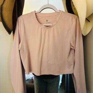 All in Motion Pink Long Sleeve Top